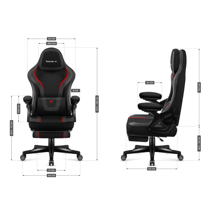 Huzaro Force 4.6 Gaming Chair Carbon