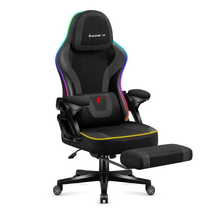 Huzaro Force 4.6 RGB Smart Gaming Chair Black Mesh