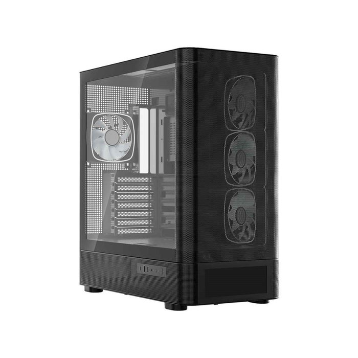Modecom PC Case Volcano AQ500 ARGB Midi Black