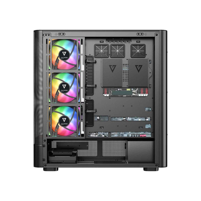 Modecom PC Case Volcano AQ500 ARGB Midi Black