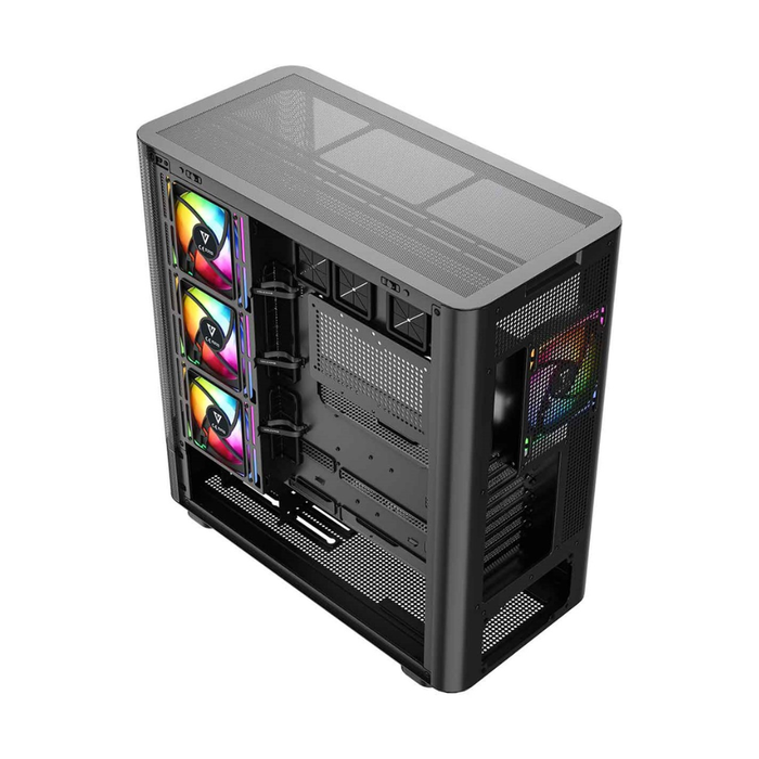 Modecom PC Case Volcano AQ500 ARGB Midi Black