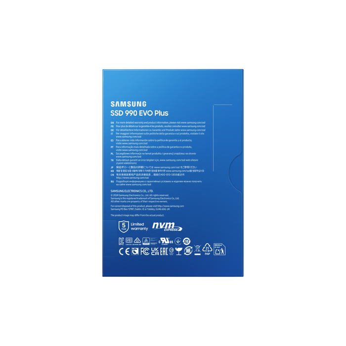 Samsung SSD 990 EVO Plus M.2 NVMe 4TB