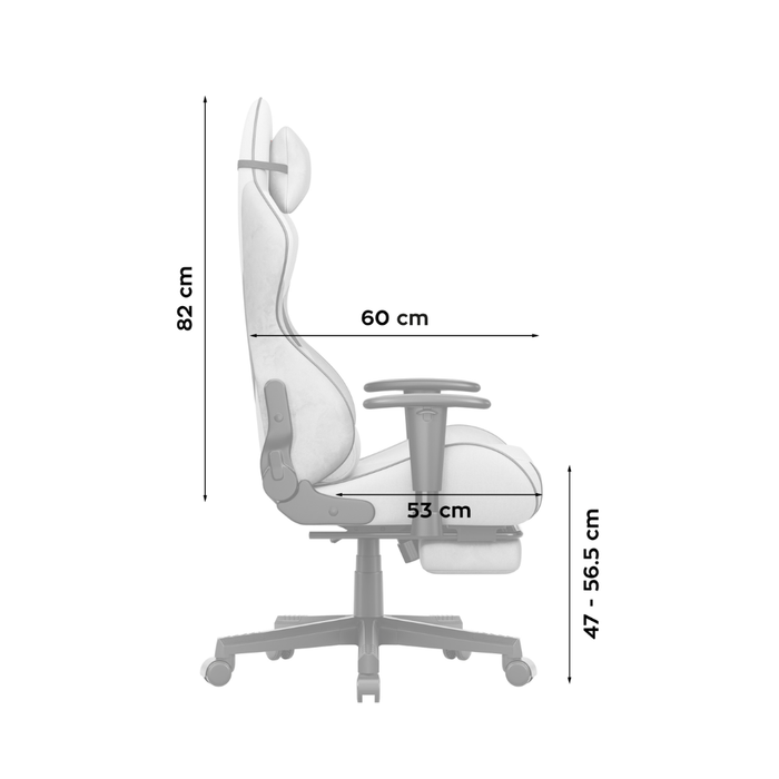Huzaro Force 5.7 Gaming Chair Grey