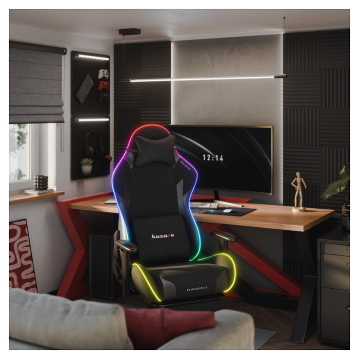 Huzaro Force 5.7 RGB Gaming Chair Black