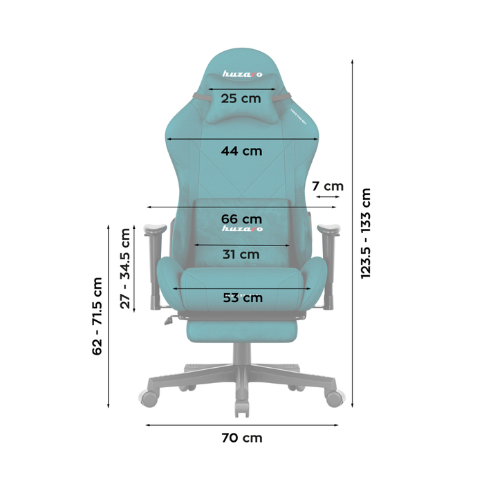 Huzaro Force 5.7 Gaming Chair Teal