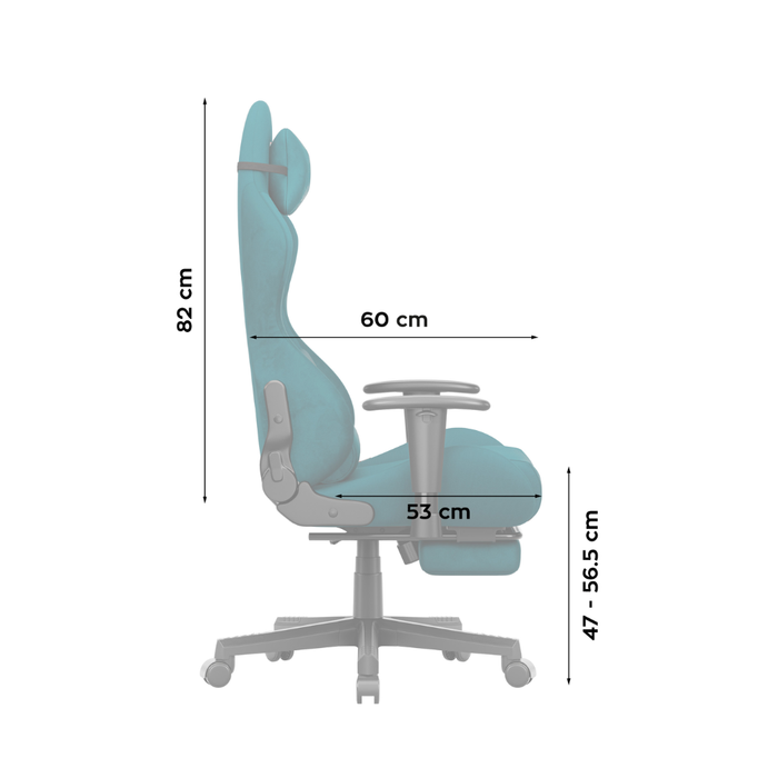 Huzaro Force 5.7 Gaming Chair Teal