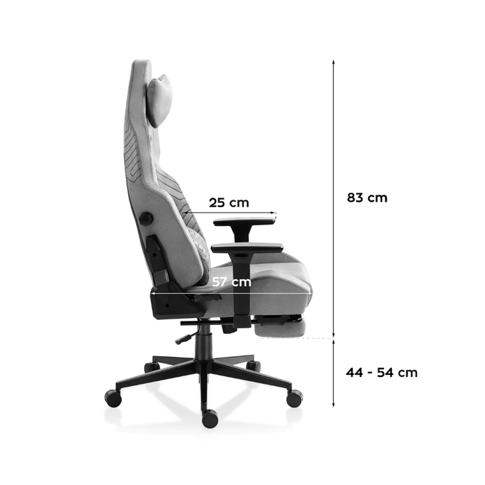 Huzaro Force 8.1 Gaming Chair Grey