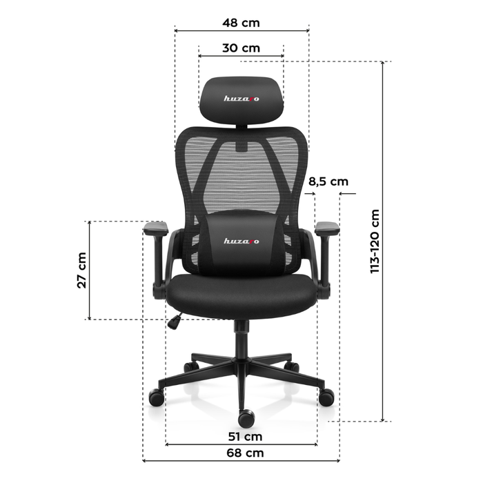 Huzaro Combat 2.7 Gaming Chair Black