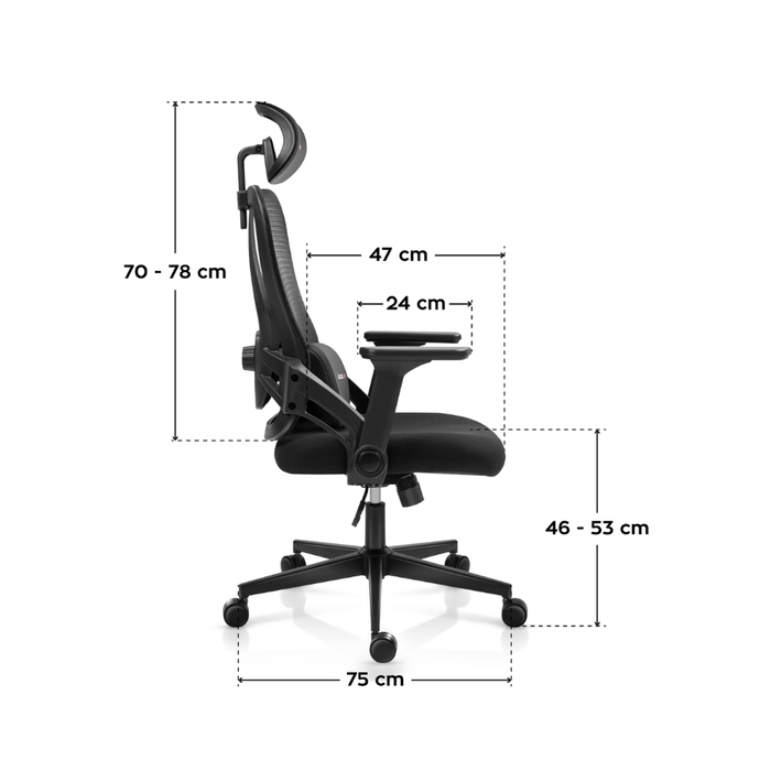 Huzaro Combat 2.7 Gaming Chair Black