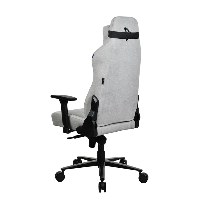 Arozzi Vernazza Soft Fabric Gaming Chair Light Grey