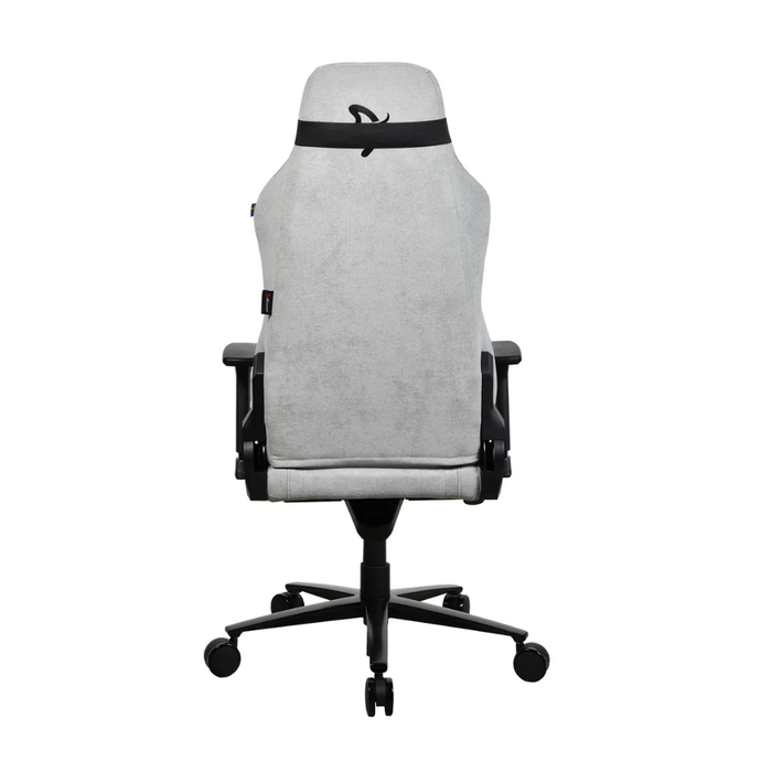 Arozzi Vernazza Soft Fabric Gaming Chair Light Grey