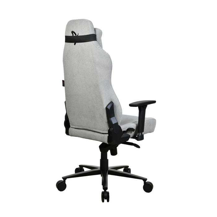 Arozzi Vernazza Soft Fabric Gaming Chair Light Grey
