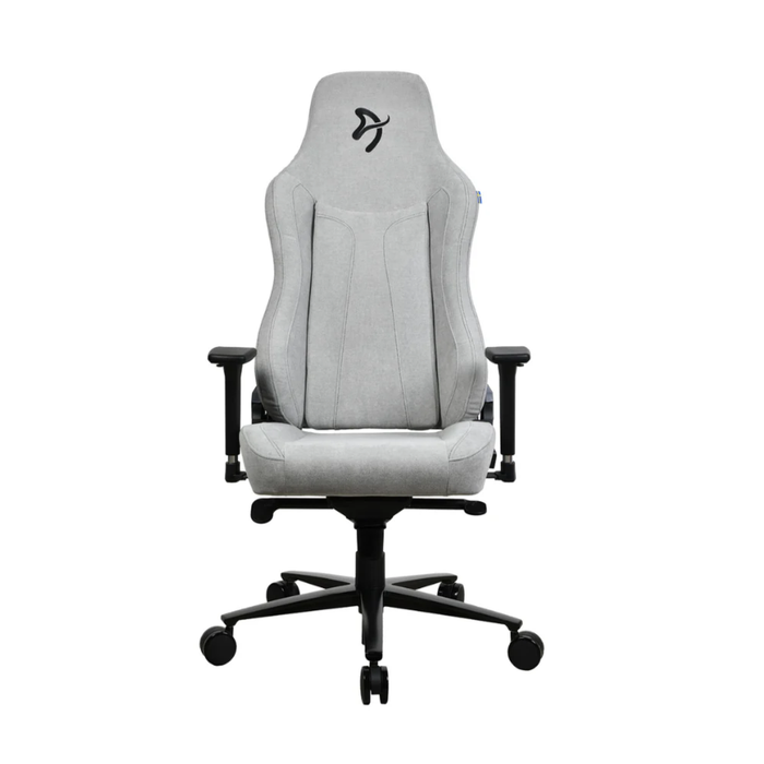 Arozzi Vernazza Soft Fabric Gaming Chair Light Grey