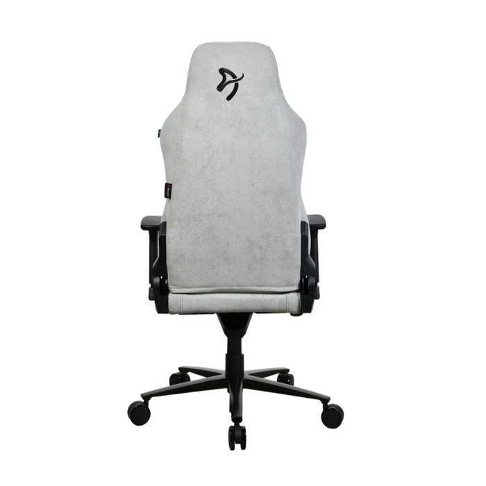 Arozzi Vernazza Soft Fabric Gaming Chair Light Grey
