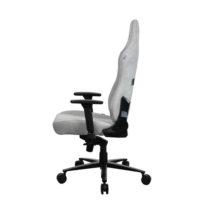 Arozzi Vernazza Soft Fabric Gaming Chair Light Grey