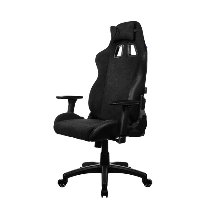 Arozzi Avanti Soft Fabric Gaming Chair Pure Black