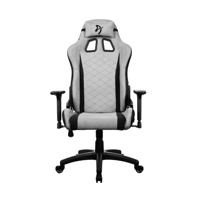 Arozzi Avanti Soft Fabric Gaming Chair Light Grey