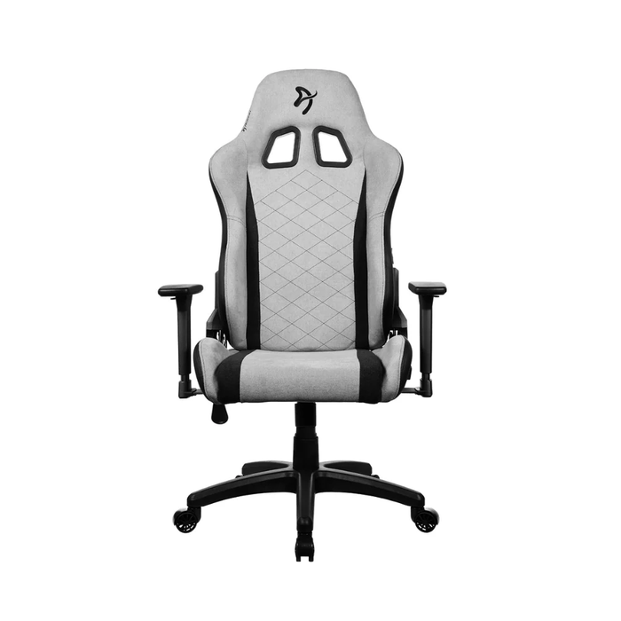 Arozzi Avanti Soft Fabric Gaming Chair Light Grey