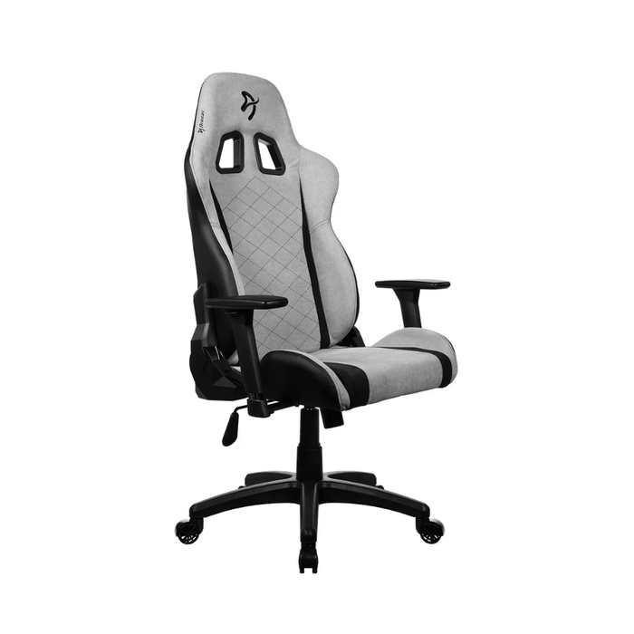 Arozzi Avanti Soft Fabric Gaming Chair Light Grey