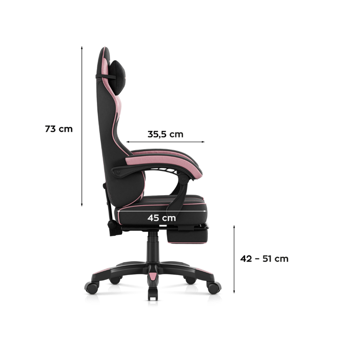 Huzaro Force 3.7 Gaming Chair Pink