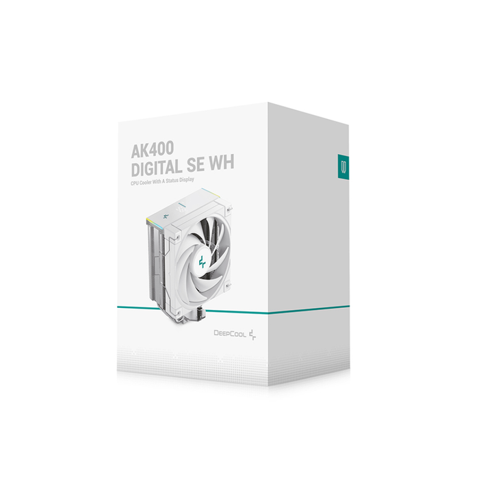 DeepCool CPU Cooler AK400 Digital SE White