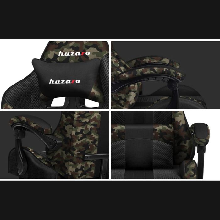 Huzaro Force 4.7 Mesh Gaming Chair Camo