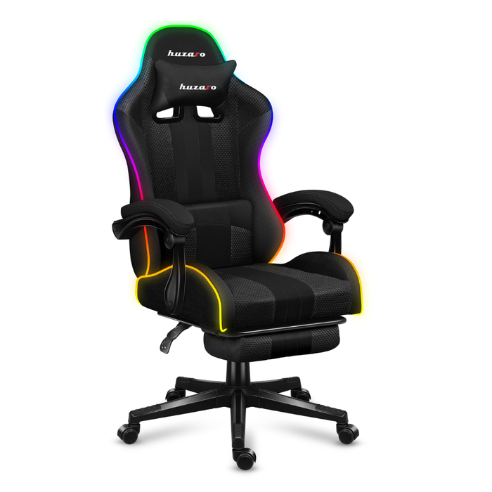 Huzaro Force 4.7 RGB Mesh Gaming Chair Black
