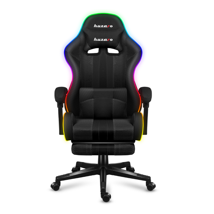 Huzaro Force 4.7 RGB Mesh Gaming Chair Black