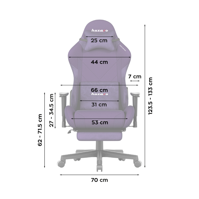Huzaro Force 5.7 Gaming Chair Purple