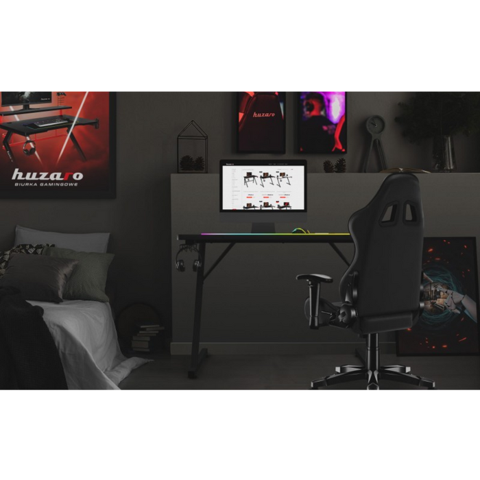 Huzaro Hero 1.8 Gaming Desk Black