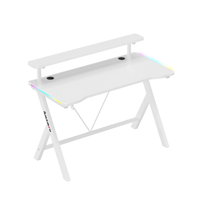 Huzaro Hero 1.9 RGB Gaming Desk White