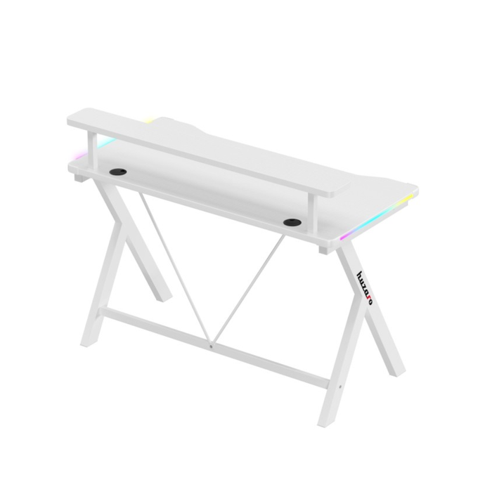 Huzaro Hero 1.9 RGB Gaming Desk White