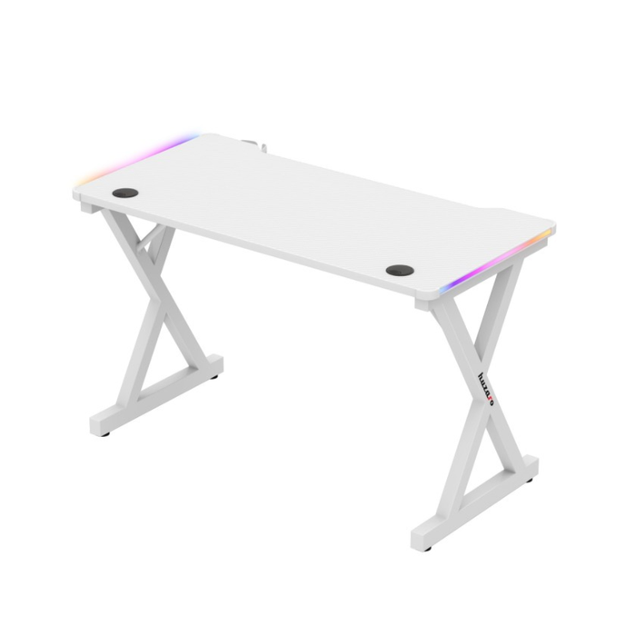 Huzaro Hero 2.3 RGB Gaming Desk White