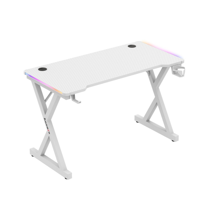 Huzaro Hero 2.3 RGB Gaming Desk White