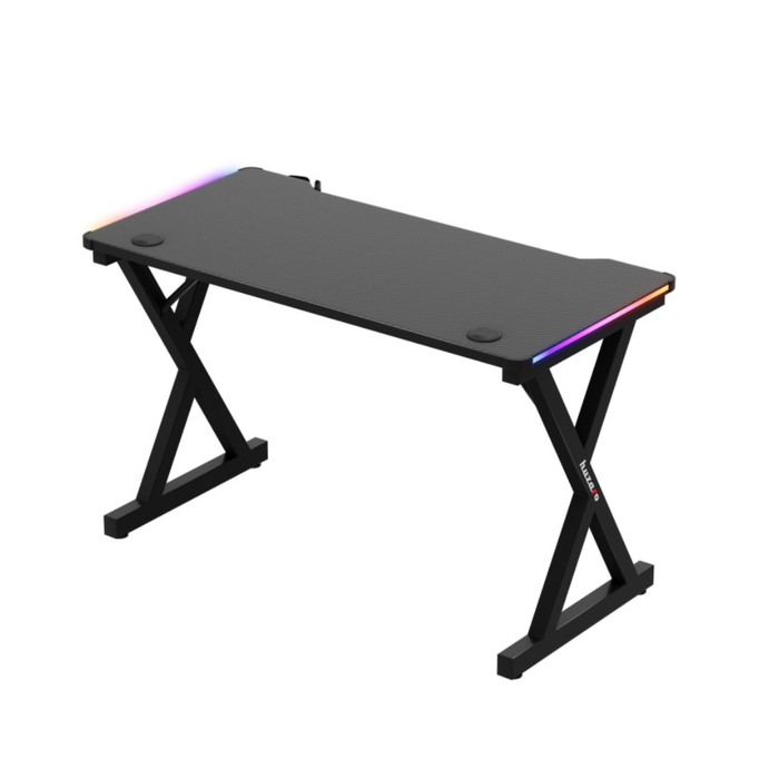 Huzaro Hero 2.3 RGB Gaming Desk Black