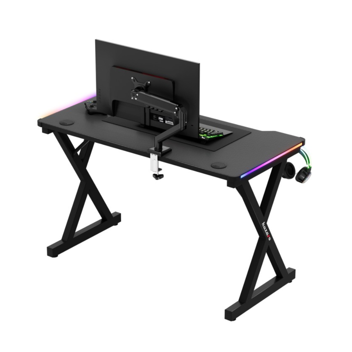 Huzaro Hero 2.3 RGB Gaming Desk Black