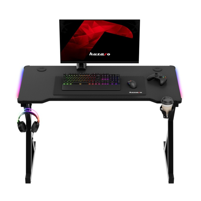 Huzaro Hero 2.3 RGB Gaming Desk Black