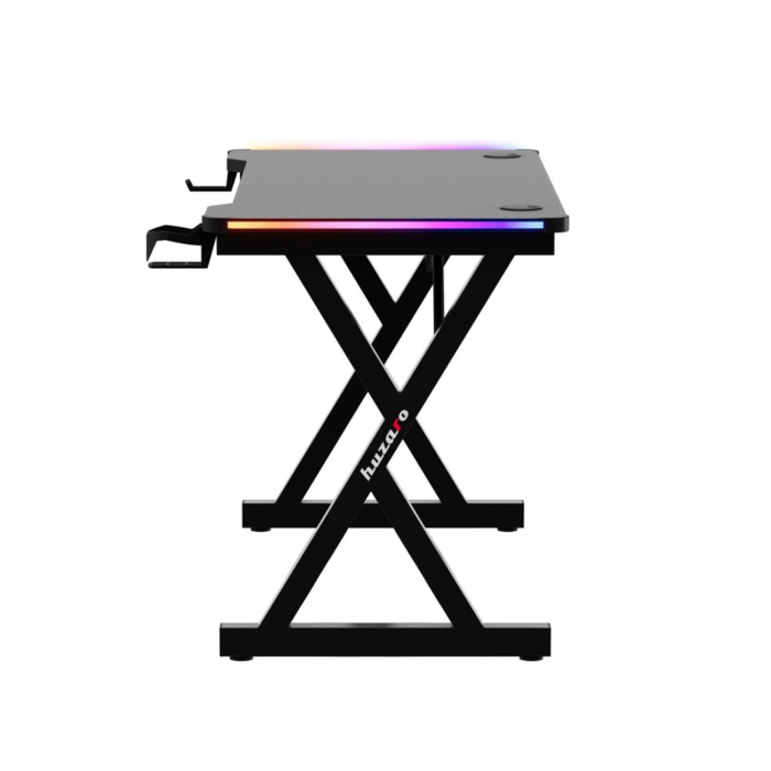Huzaro Hero 2.3 RGB Gaming Desk Black