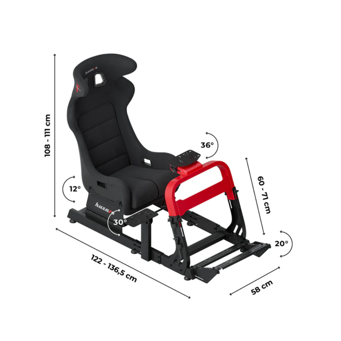 Huzaro Speed 8.3 Racing Cockpit