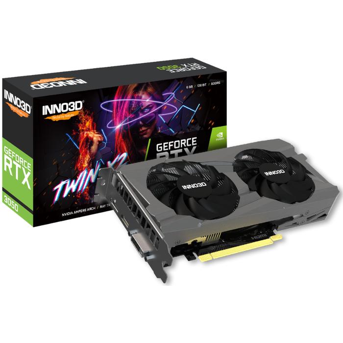 INNO3D GeForce RTX 3050 Twin X2 V2 6GB