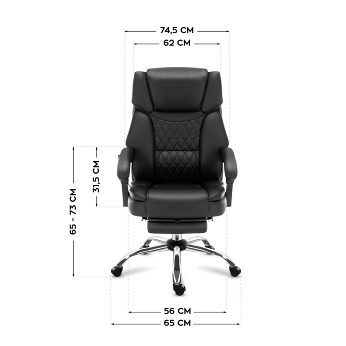 Mark Adler Boss 6.0 Massage Office Chair Black