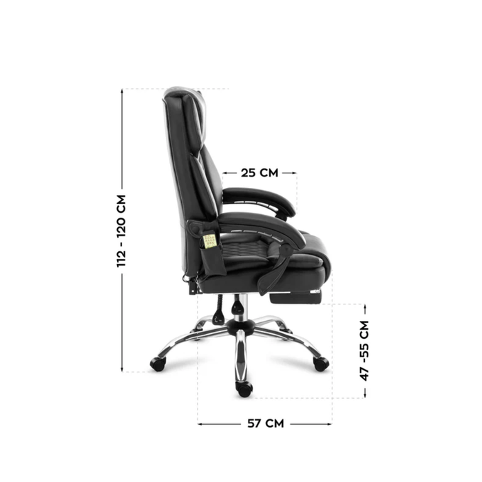 Mark Adler Boss 6.0 Massage Office Chair Black