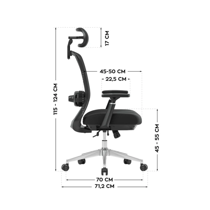 Mark Adler Leadpro 6.0 Ergonomic Massage Chair Black