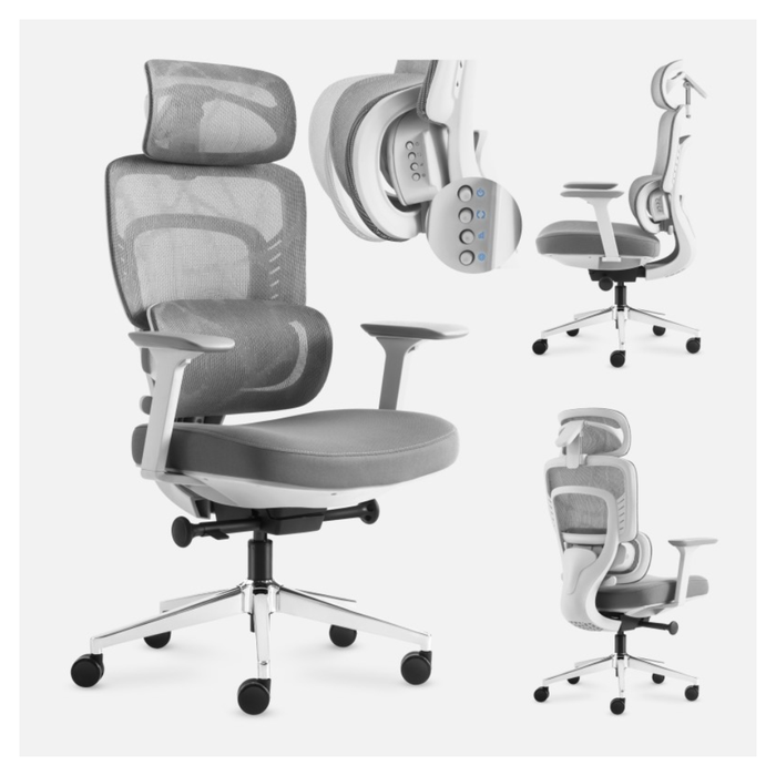 Mark Adler Visioner 6.1 Massage Office Chair Grey