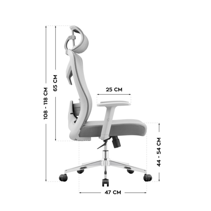 Mark Adler Manager 2.6 Ergonomic Office Chair Grey