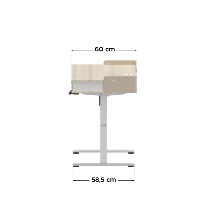 Mark Adler Leader 8.0 Electric Desk White