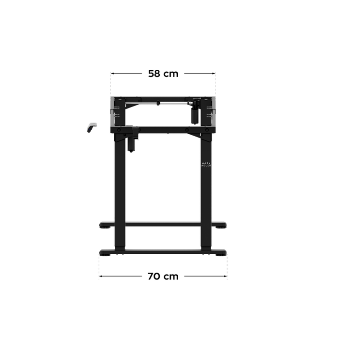 Mark Adler Xeno 5.0 Electric Desk Frame Black