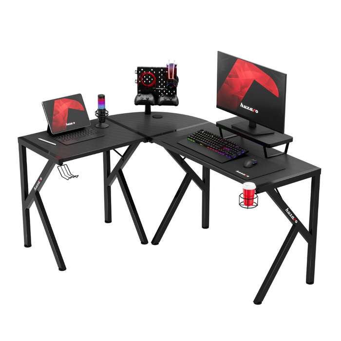 Huzaro Hero 6.3 Gaming Desk Black