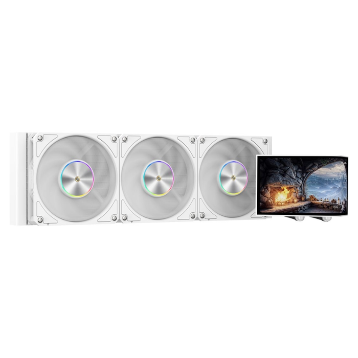 Krux Liquid Cooler HydroArc 360 White