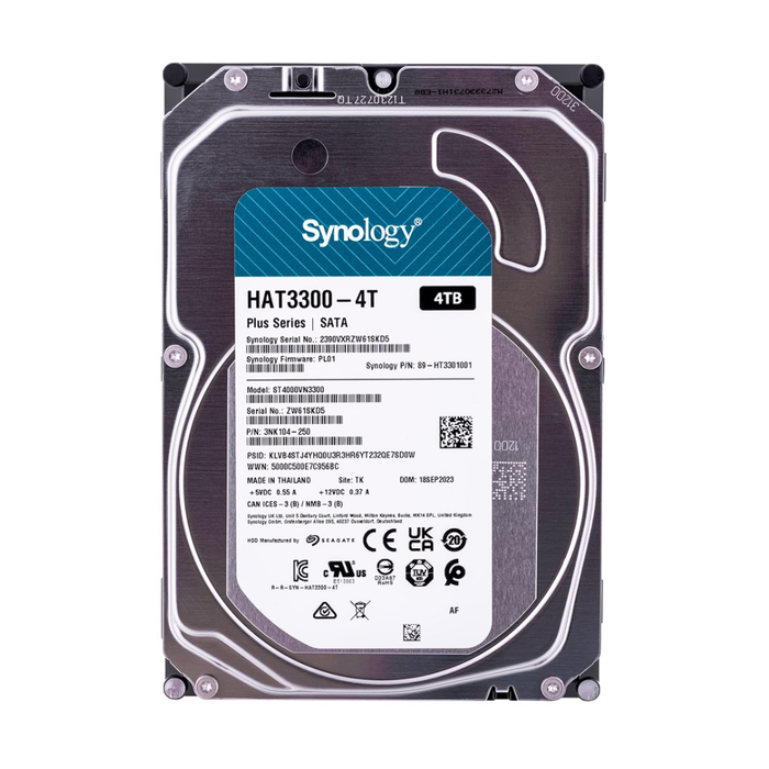 Synology HDD HAT3300-4T 3.5" 4TB